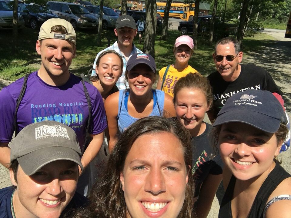 A "classic" selfie after whitewater rafting with EP 2015 (Arizona) alumni