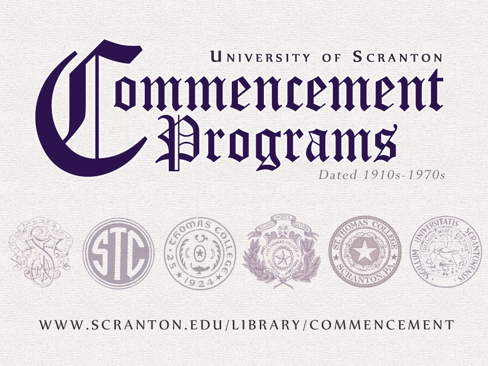 Commencement Programs