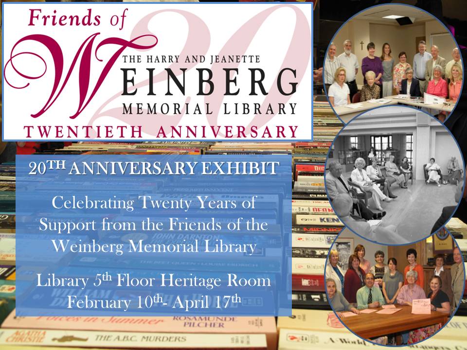 Friends of the Library 20th Anniversary
