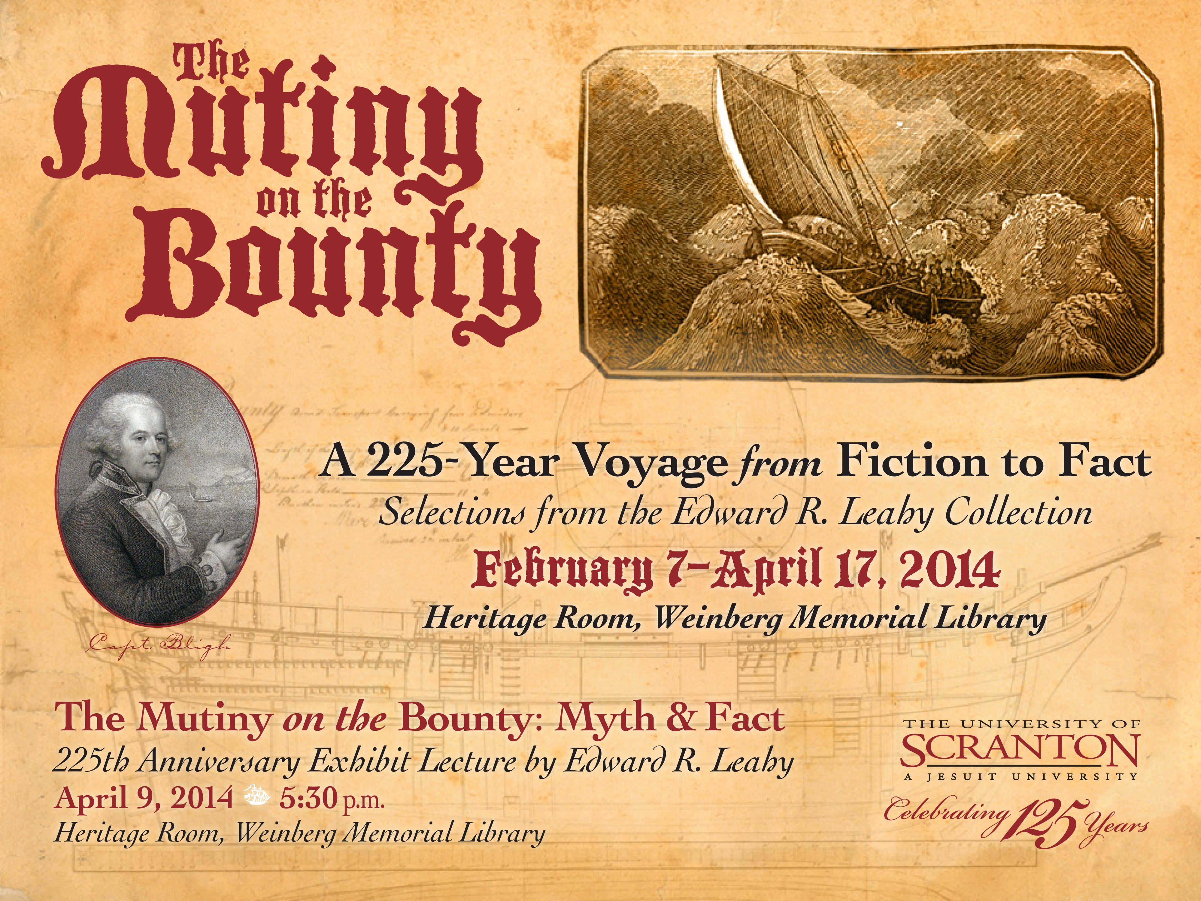 Mutiny on the Bounty Exhibit Blog Post