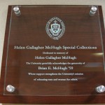 Dedication Plaque