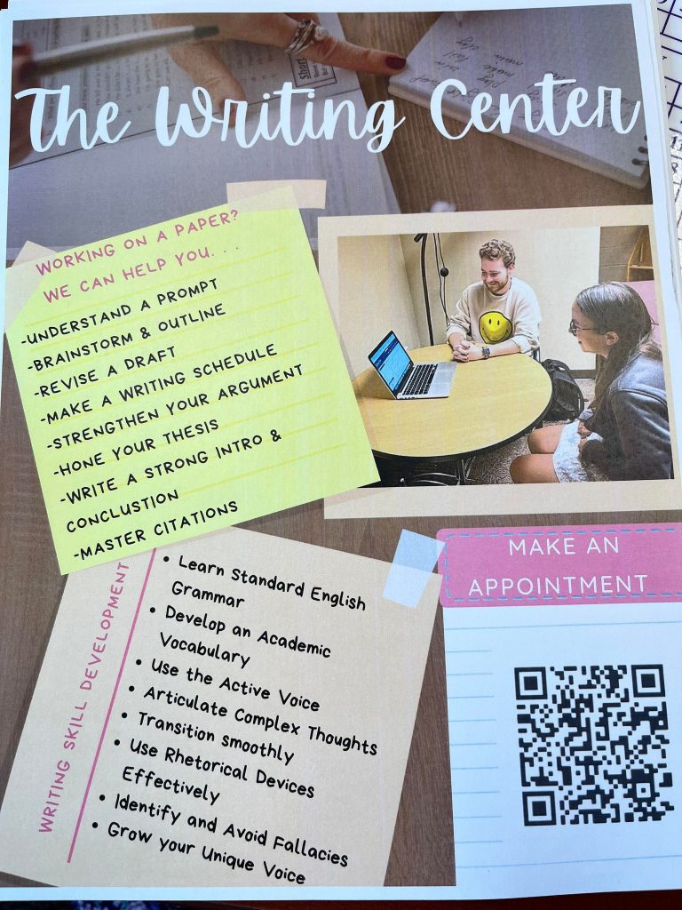 Writing Center Flyer – Scranton Writes